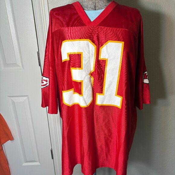 KC NFL Football Jersey HOLMES #31 2XL - Picture 1 of 5